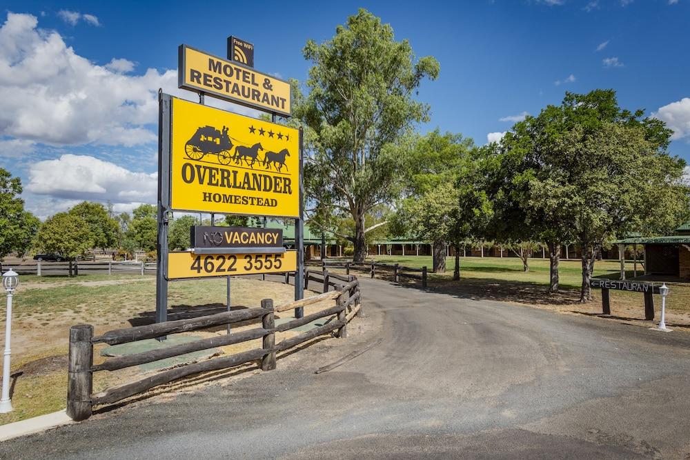 Overlander Homestead Motel Roma Exterior foto